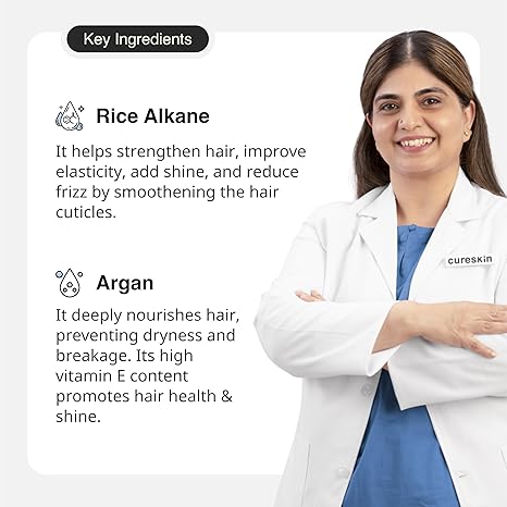 Cureskin Smooth and Shine Hair Serum